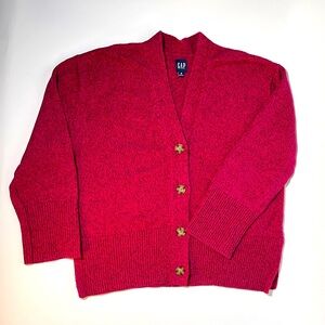 Gap Brand Cardigan sweater. Women’s medium. Burgundy color